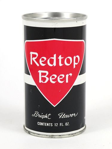 1967 Redtop Beer  12oz Tab Top Can T113-09