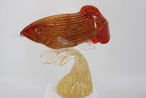 Pino Signoretto (Born 1944 Italy) Fish.
