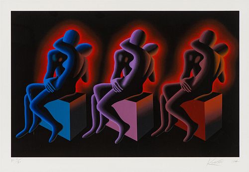 Mark Kostabi  Claude's Exercise in Color Theory