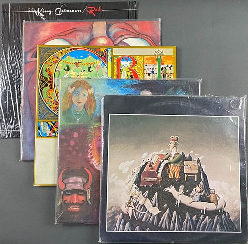 Five King Crimson Albums