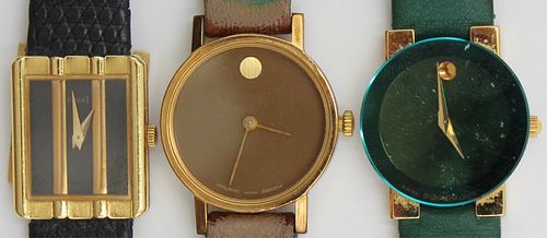 JEWELRY. (3) Lady's Watches Including Piaget.