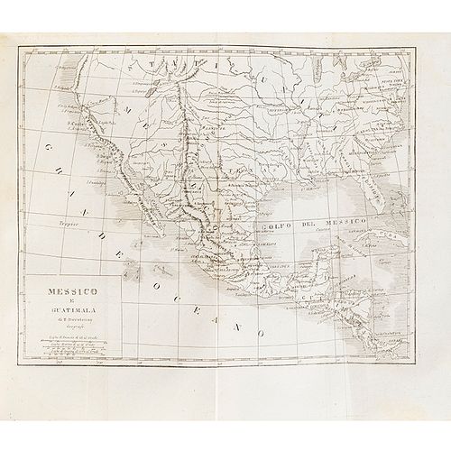 Larenaudière, M. de. - Lacroix, Federico. Messico e Guatemala - Perú. Venezia: Dalla Tip. de Giuseppe Antonelli Ed., 1845.