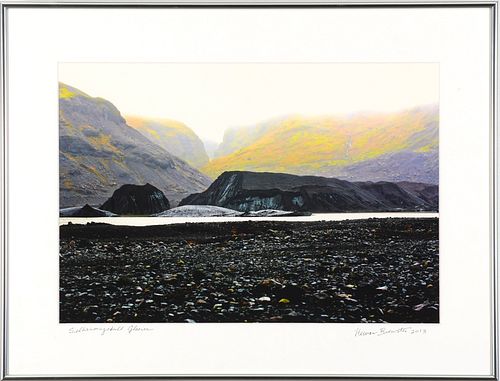 HERMAN B. BREWSTER, Sólheimajökull Glacier