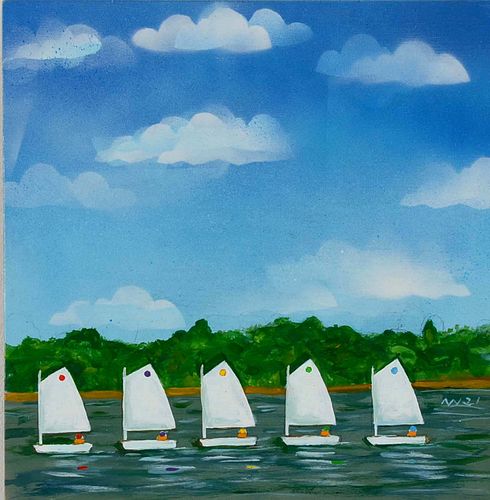 MARK WHOLEY, Sailors on the Warren River