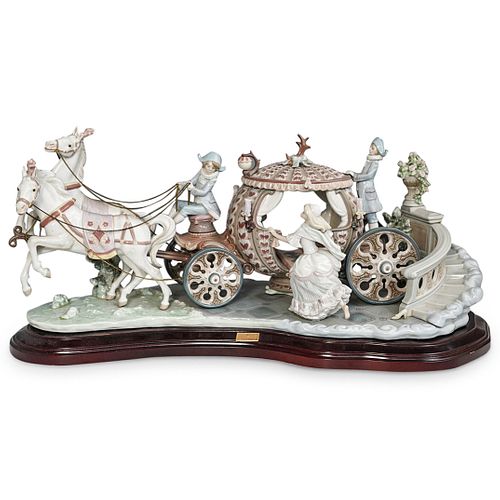 Lladro "At The Stroke Of 12" Cinderella Grouping