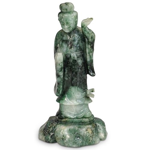 Chinese Jadeite Quan Yin Figurine