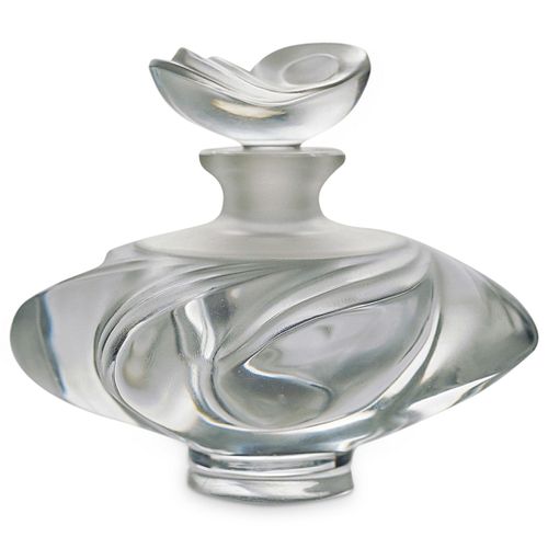 Lalique "Samoa" Glass Perfume Bottle