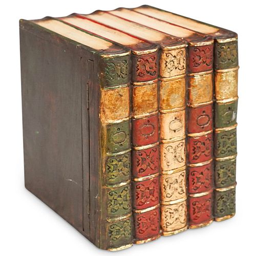 Decorated Book Motif Box