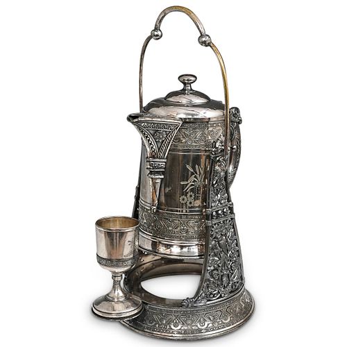 Silver Plated Serving Water Pitcher