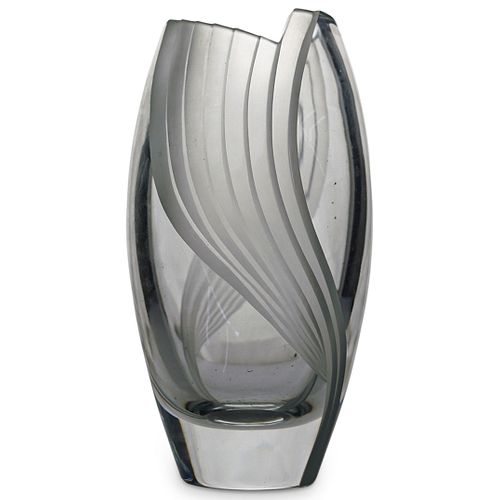 Art Deco Style Glass Vase