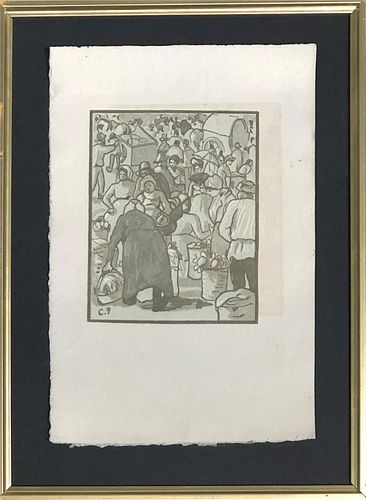 Lucien Pissarro - Merchants