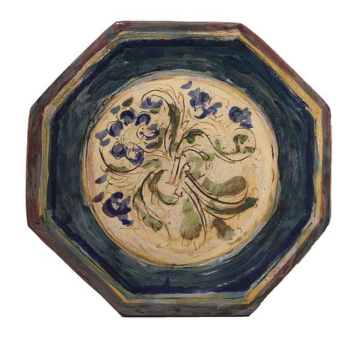 *A Fulham Pottery dish,