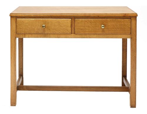 A Gordon Russell Cotswold School oak desk,