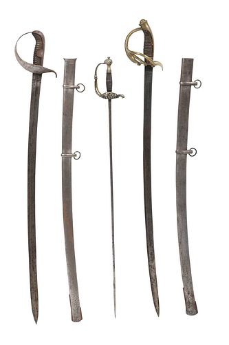 Three Spanish Bladed Weapons