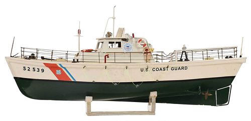 Scale U.S. Coast Guard Rescue Ship Model