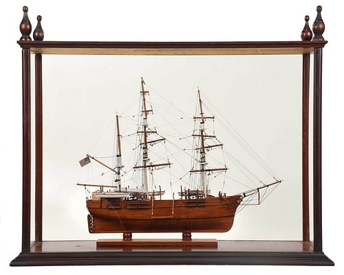 Ship Model of the Wanderer Whaling Ship