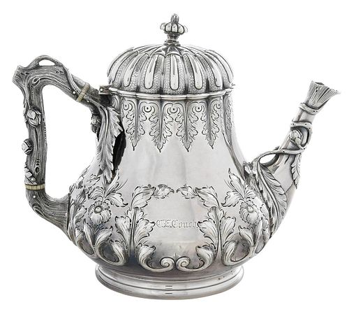 Tiffany Grosjean Woodard Sterling Teapot