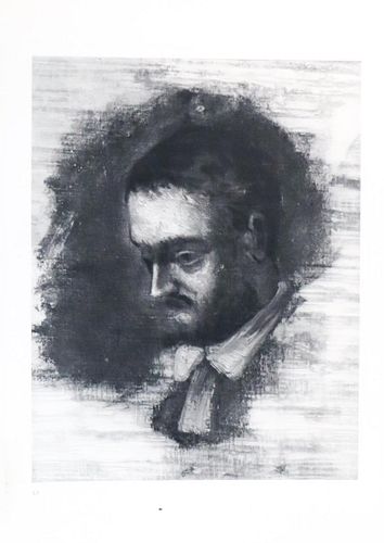 Paul Cezanne (after) - Portrait de zola