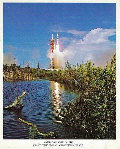 NASA - American ASTP Launch