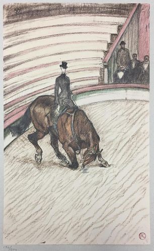 Henri Toulouse-Lautrec - Ecuyere de Haute Ecole. - Le
