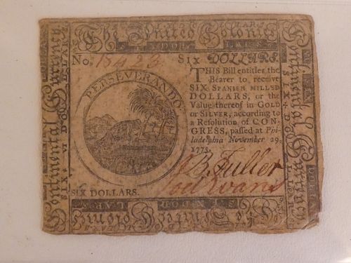 1775 PHILA. COLONIAL CURRENCY