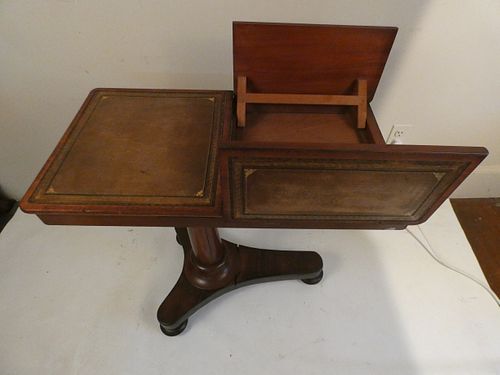 ANTIQUE ADJUSTABLE TABLE