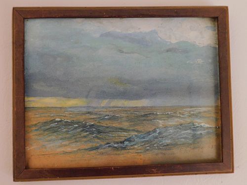 SEASCAPE PAINTING BY DON MOFFETT