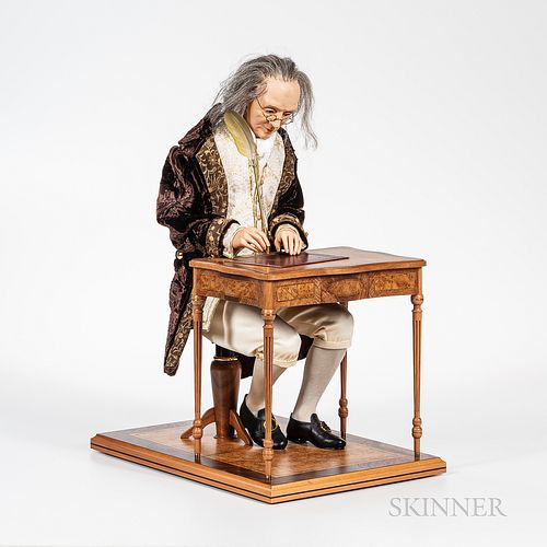Rare, Limited Edition Jaquet-Droz Benjamin Franklin Automaton or "Android,"