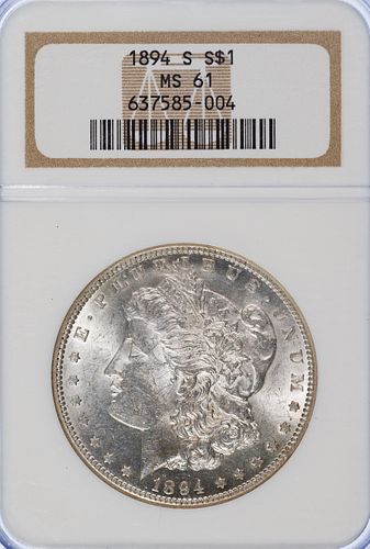 1894-S $1 MS-61 NGC