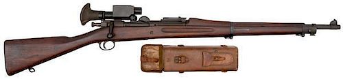 **1903 Springfield Rifle with Warner Swazy Scope 