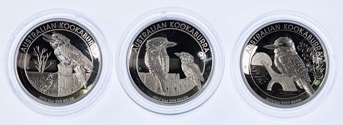 Australia: Kookaburra 5oz Silver Proof Coin Assortment