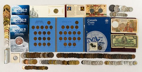 World and Ancient: Coin and Currency Assortment