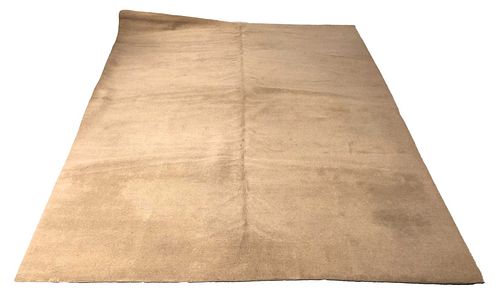 Contemporary Tibetan Monochrome Carpet, 11 x 13