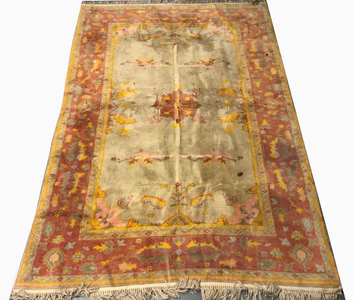 Persian Floral Carpet, 9' x 6'