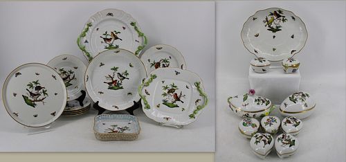 Group of Herend Porcelain China.