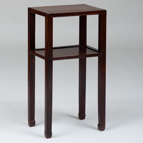 Chinese Huanghuali Pedestal Table