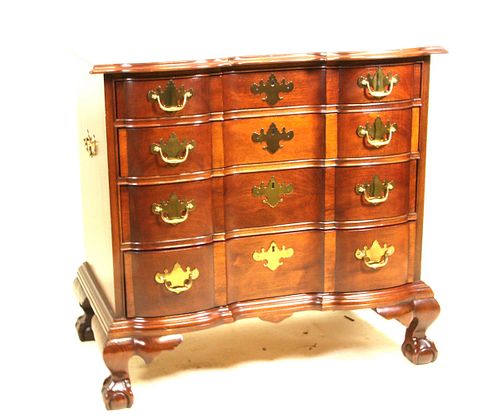 COUNCILL MAHOGANY FOUR DRAWER CHEST