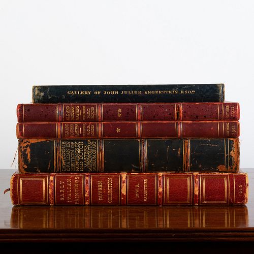 Group of Books on Dutch and Italian Masters