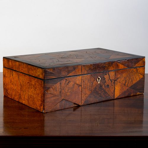 Parquetry and Ebonized Table Box