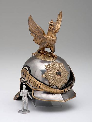 Prussian Leibgendarmerie Enlisted M1889 Helmet 