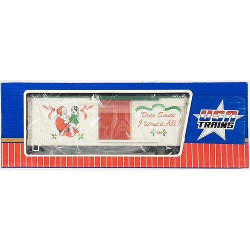 1989 Holiday Box Car - dear Santa I Want It All