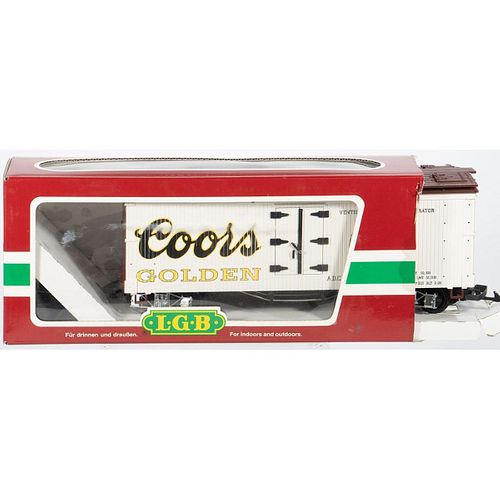 Coors Golden Refrigerator Car Serial Number 1012