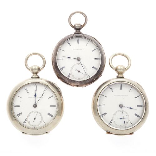 Group of Three Elgin National Watch Co. Pocket Watches