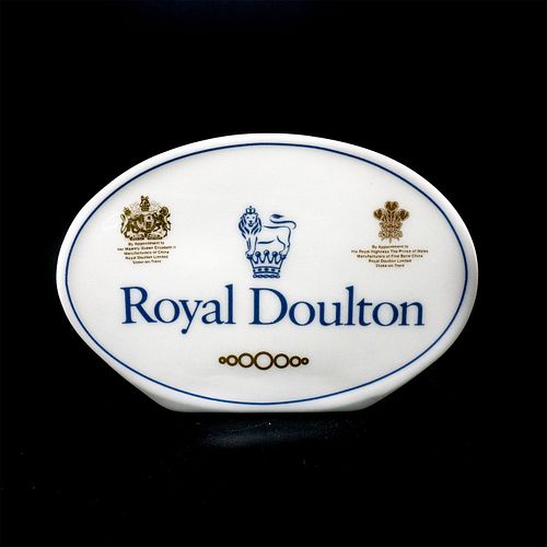 Royal Doulton Porcelain Dealer Display Plaque