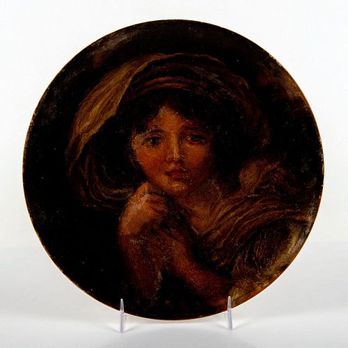 Doulton Burslem Portrait Plate, Woman