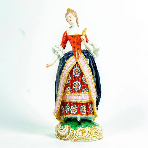 Vintage Porcelain Figurine, Victorian Lady