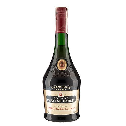 Château Paulet. Ecusson Rouge. Fine. Cognac. France. En presentación de 700 ml.