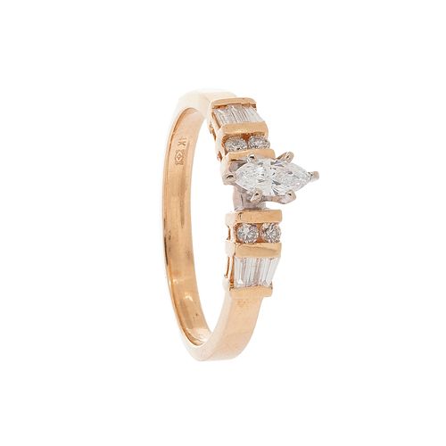Ring made in 18kt yellow gold,