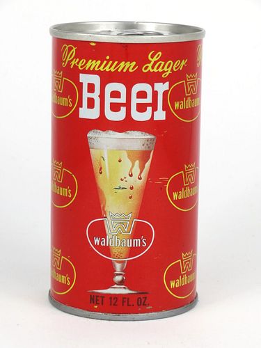1970 Waldbaum's Premium Lager Beer 12oz Tab Top Can T133-23