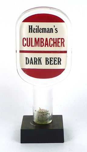1985 Heileman's Culmbacher Dark Beer  Tap Handle